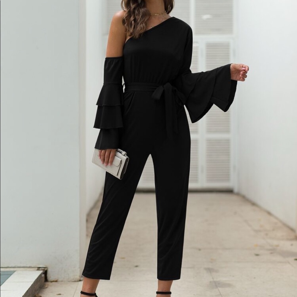 Black jumpsuit